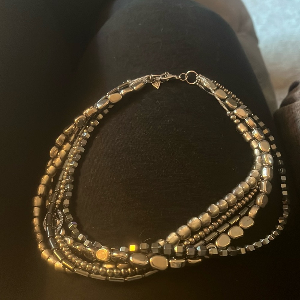 Silpada multi strand necklace in EUC